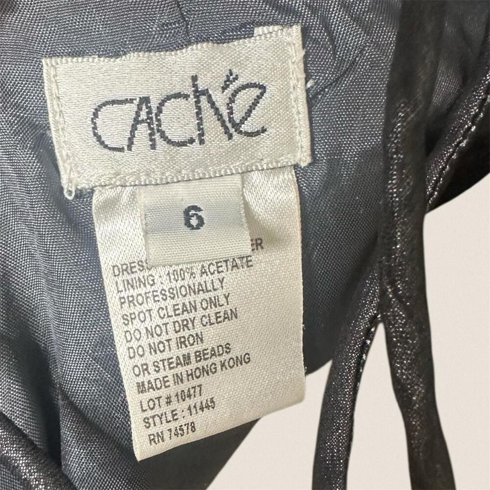Cache Women's Black Dress - Picture 5 of 5